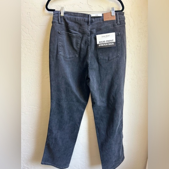 Judy blue NWT RIGID MAGIC BLACK STRAIGHT LEG 90’s JEANS comfort casual - Picture 7 of 9